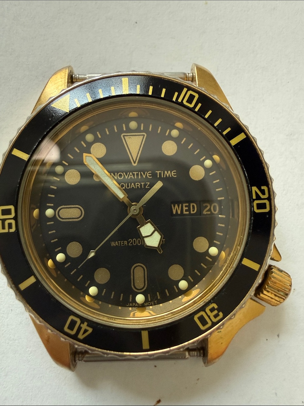 Vintage Innovative Time Corporation Rotating Bezel.